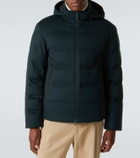 Zegna Elements technical cashmere down jacket