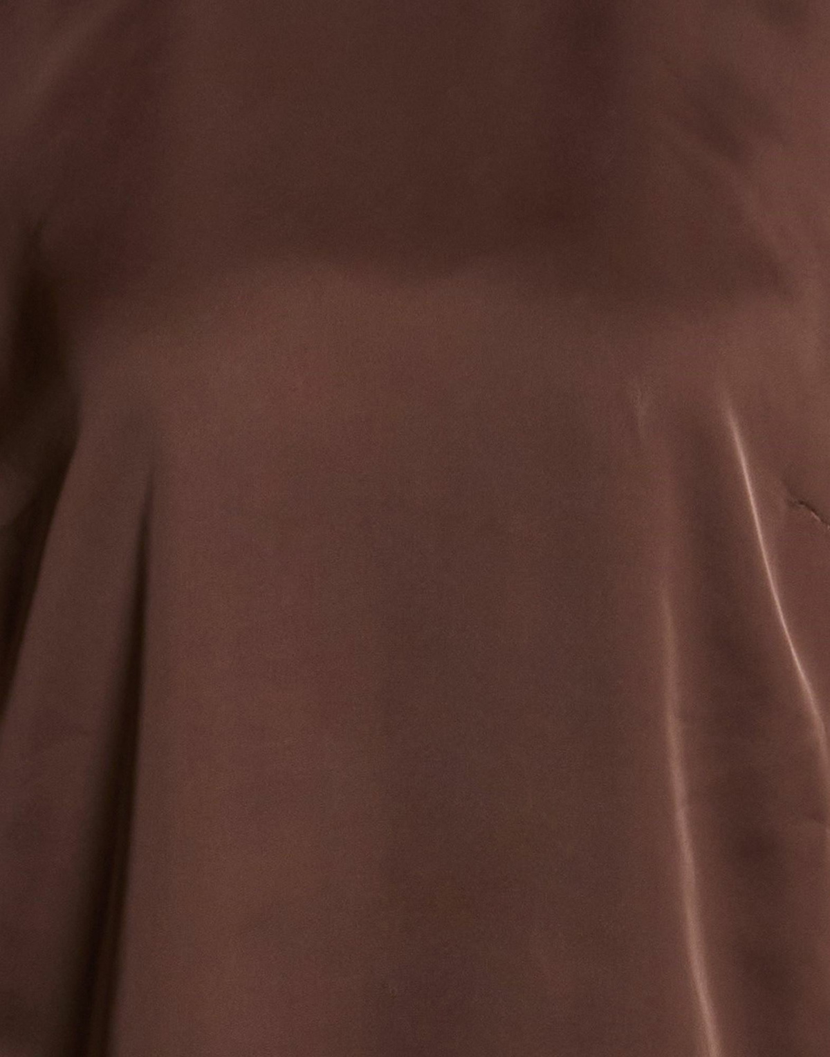 Rotate Birger Christensen Womens Top in Chocolate brown
