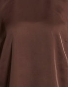 Rotate Birger Christensen Womens Top in Chocolate brown