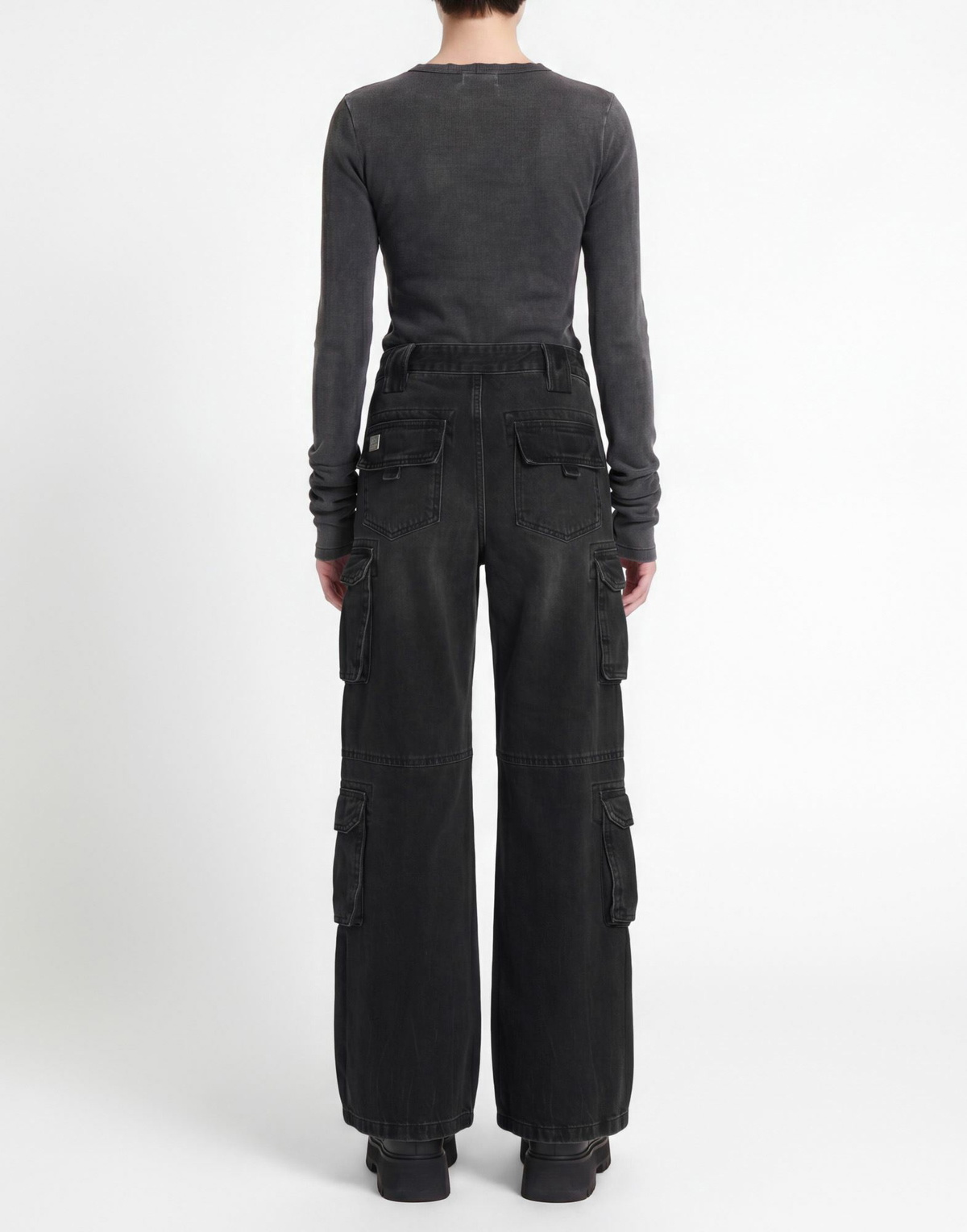 Misbhv Womens Jeans in Black