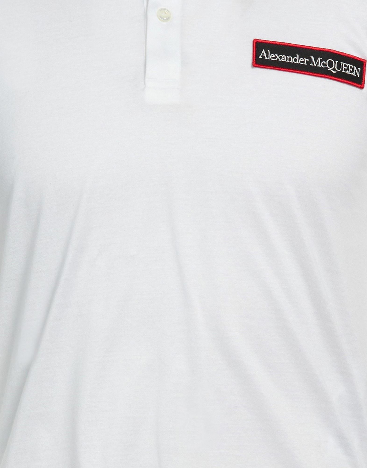 Mcqueen Mens Polo shirt in White
