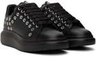 Alexander McQueen Black Larry Sneakers