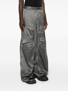 Y/Project Black Pop-Up Mid-Waist Wide-Leg Trousers