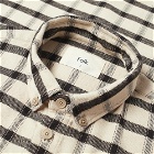 Folk Relaxed Fit Button Down Check Shirt