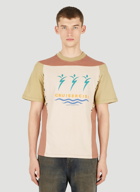 Rgenerated Moon Panel T-Shirt in Beige