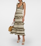 Zimmermann Devi crochet cotton midi dress