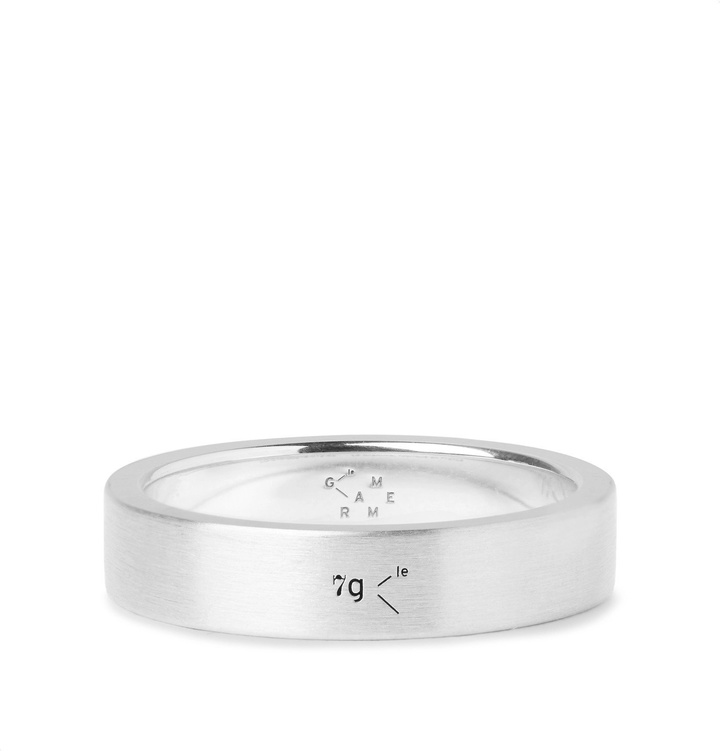 Photo: Le Gramme - Le 7 Brushed Sterling Silver Ring - Silver