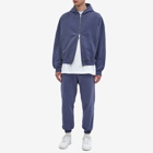 Cole Buxton Men's Zip Hoody in Washed Navy