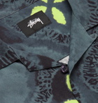 Stüssy - Sonoma Camp-Collar Printed Crepe Shirt - Black