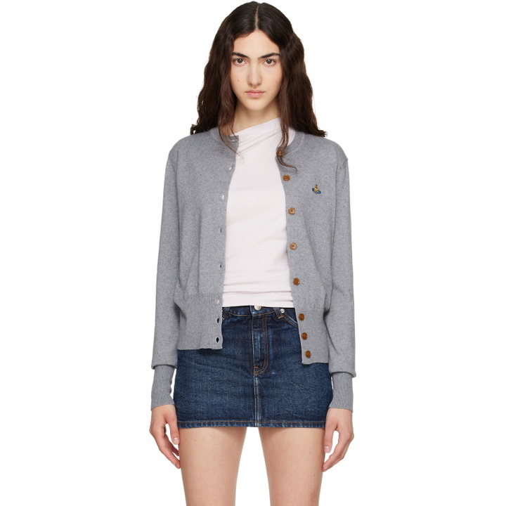 Photo: Vivienne Westwood Gray Bea Cropped Cardigan