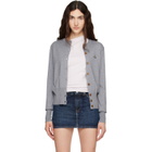 Vivienne Westwood Gray Bea Cropped Cardigan