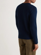 Officine Generale - Wool and Cashmere-Blend Sweater - Blue