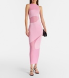 Wolford Shade paneled midi dress