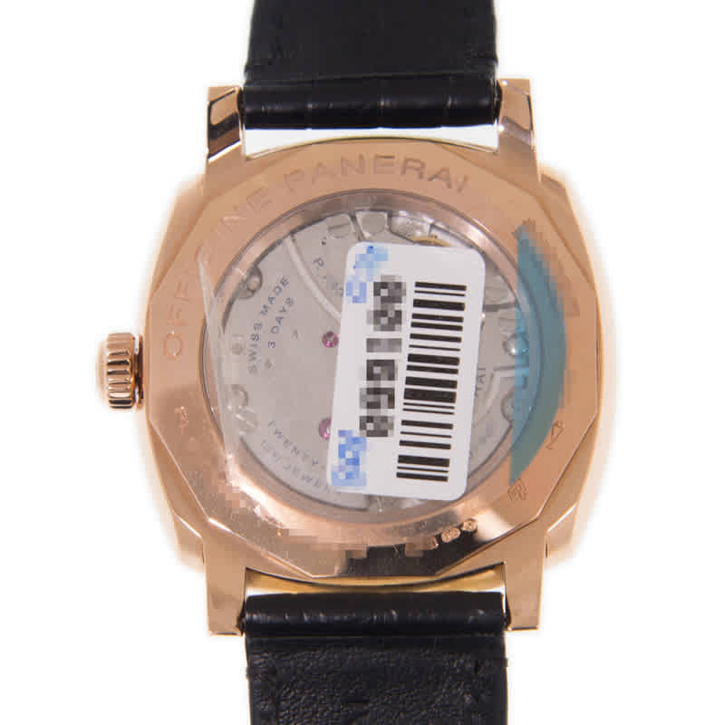 Panerai Radiomir 1940 Black Dial Mens Hand Wound Watch PAM00575