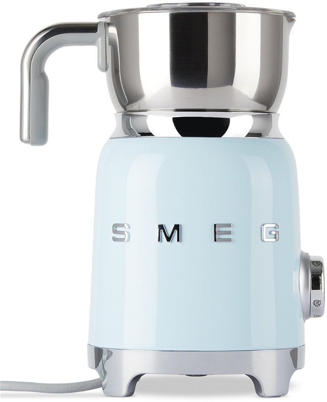 Photo: SMEG Blue Retro-Style Milk Frother