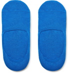 Anonymous Ism - No-Show Cotton-Blend Socks - Blue