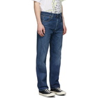 Levis Vintage Clothing Blue 501 1955 Straight Jeans