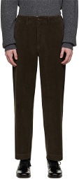 POTTERY Brown Wide Trousers