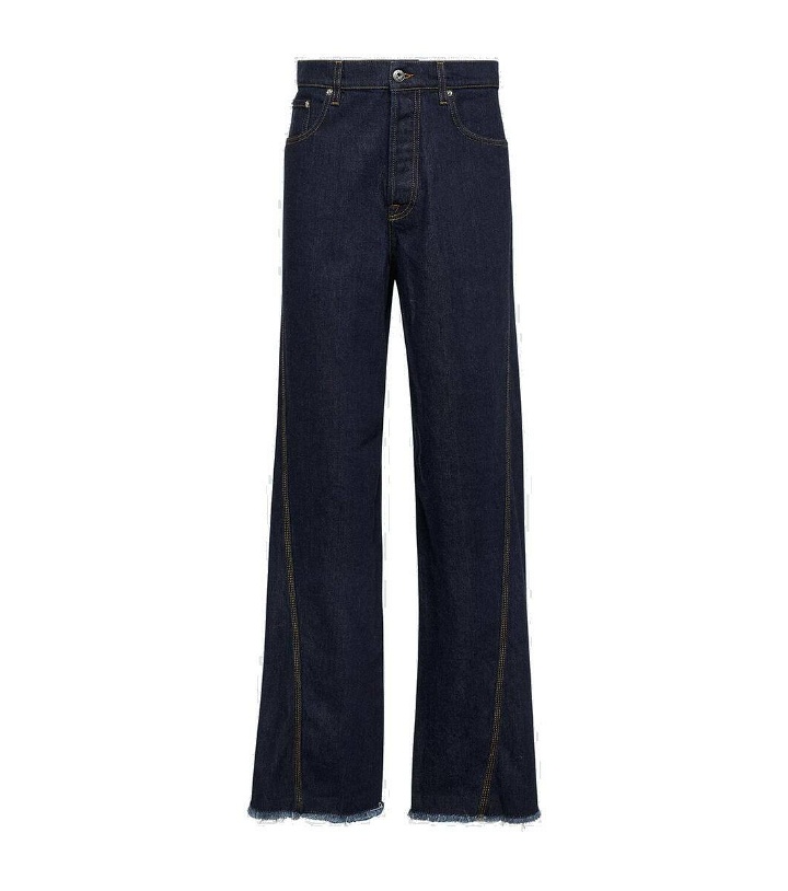 Photo: Lanvin Twisted loose-fit jeans