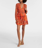 Ulla Johnson Lya floral silk minidress