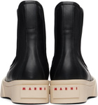 Marni Black Nappa Leather Pablo Chelsea Boots
