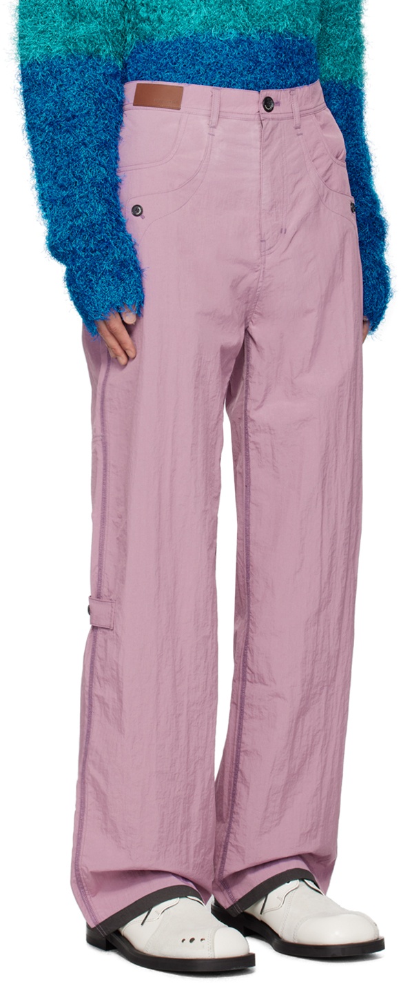 Andersson Bell Purple Inside-Out Trousers Andersson Bell