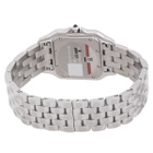 Cartier Panthere Medium Model Diamond Silver Dial Watch W4PN0018