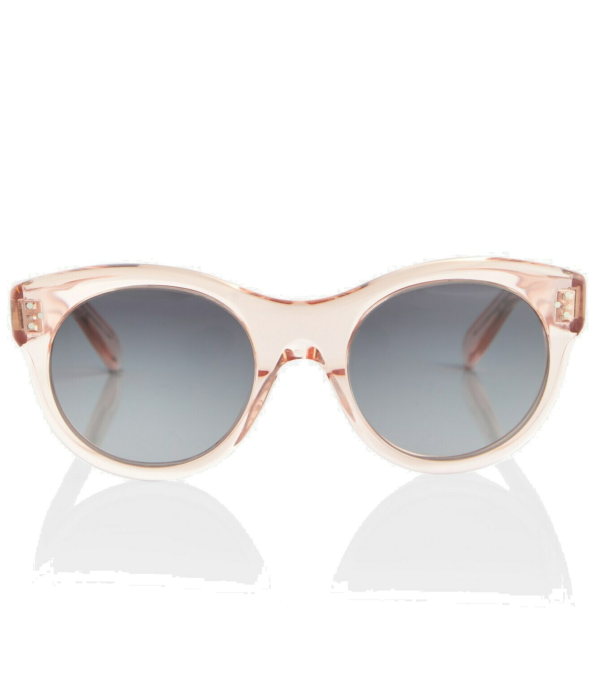 Celine Eyewear Round acetate sunglasses Celine