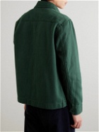 Alex Mill - Garment-Dyed Recycled Denim Jacket - Green