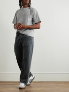 Remi Relief - Straight-Leg Cotton-Twill Trousers - Black