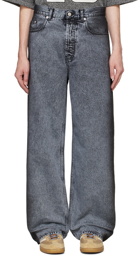 Photo: le PÈRE Black Wide-Leg Jeans
