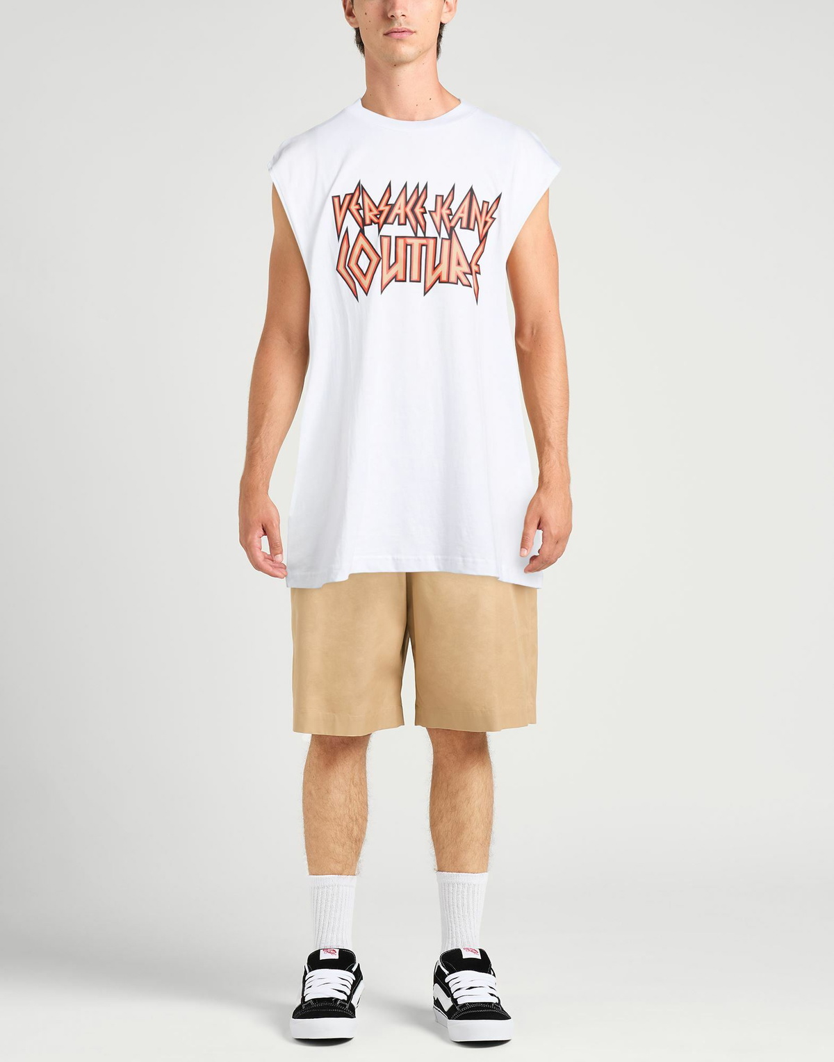 Versace Jeans Couture Mens T-shirt in White