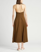 Khaite Womens Maxi dress Khaki