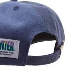 Butter Goods Men's Patchwork 6 Panel Cap in Washed Navy