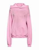 Acne Studios Womens Sweatshirt in Pink