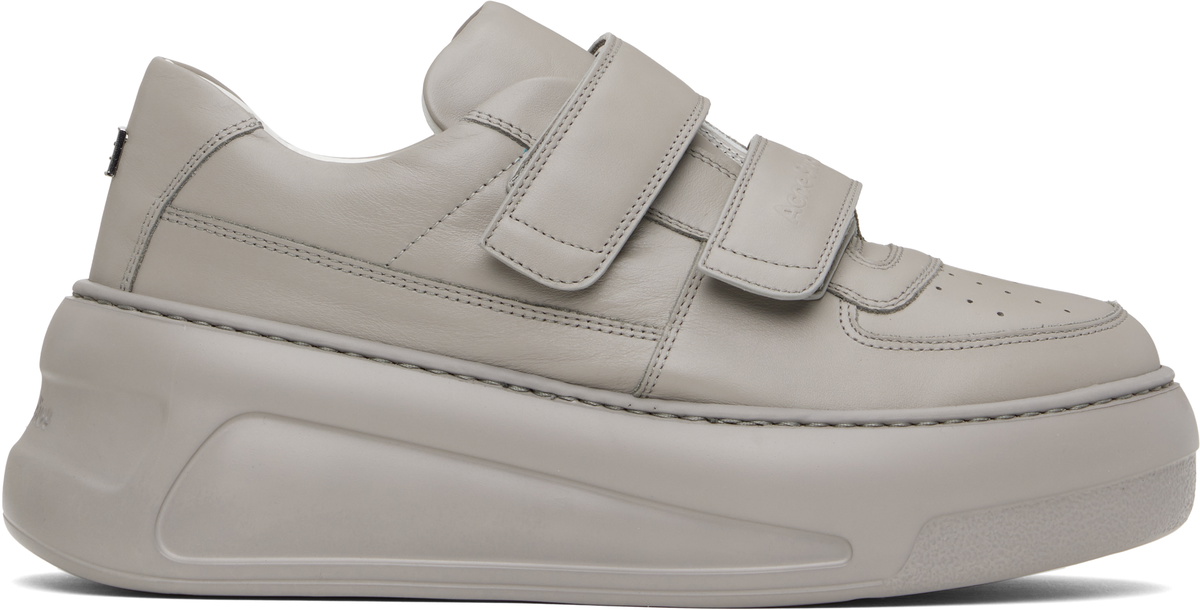 Acne Studios Men's 08STHLM Low Pop Sneakers in White/Black