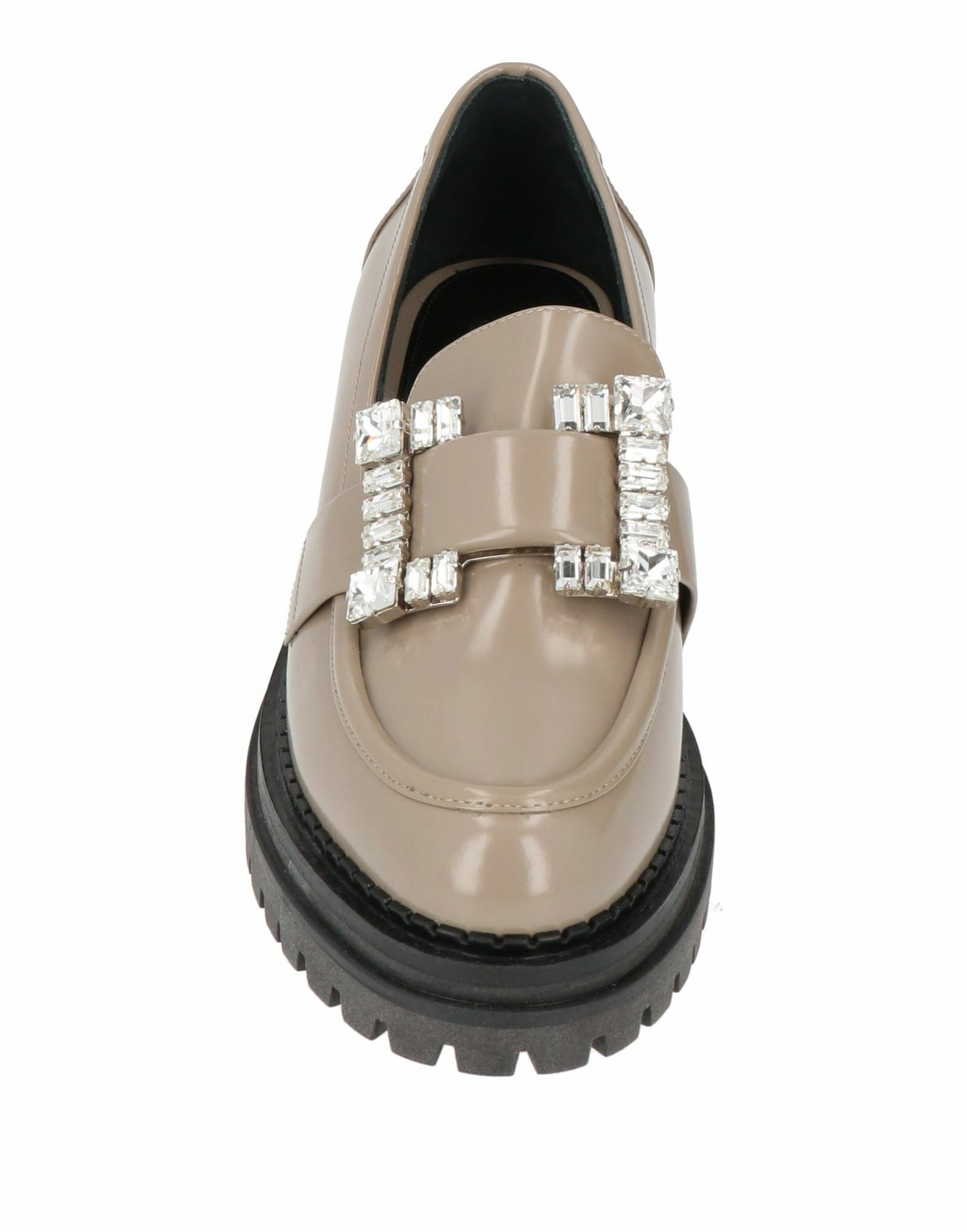 Sergio Rossi Womens Loafers Taupe