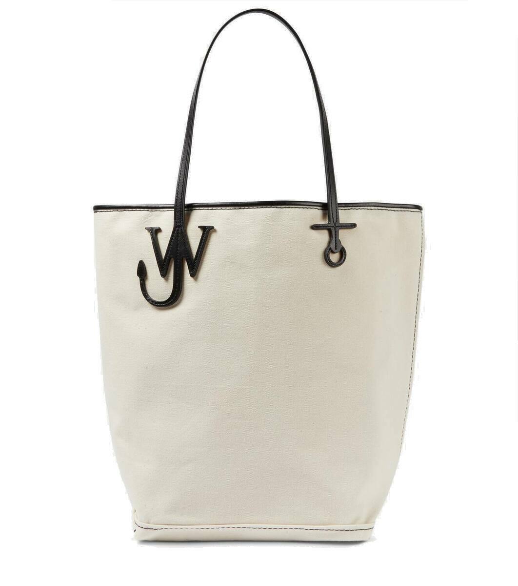 JW Anderson Anchor Tall canvas tote bag JW Anderson