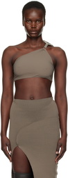 Rick Owens Gray Hollywood Hydra Bikini Top