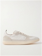 OFFICINE CREATIVE - Kadette Suede and Leather Sneakers - White
