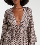 Melissa Odabash Maja printed kaftan