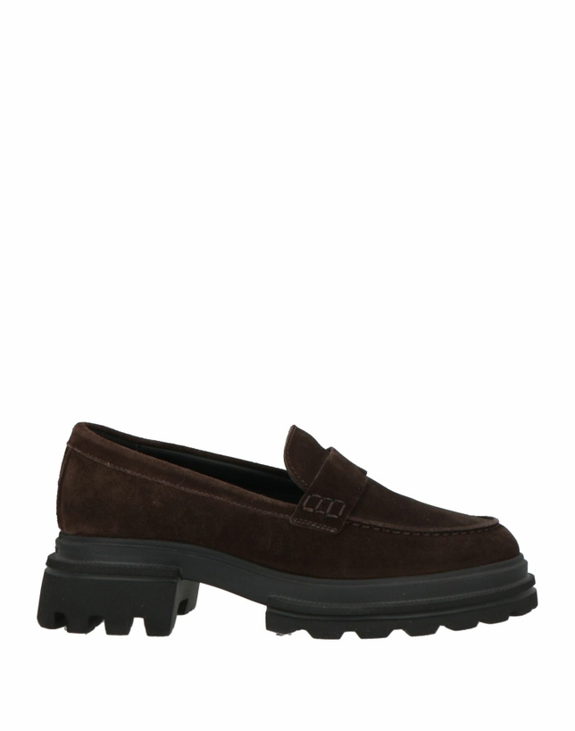 Photo: Hogan Womens Loafers Dark in Brown