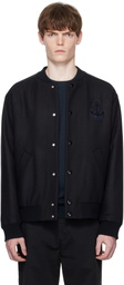 A.P.C. Navy Micka Bomber Jacket