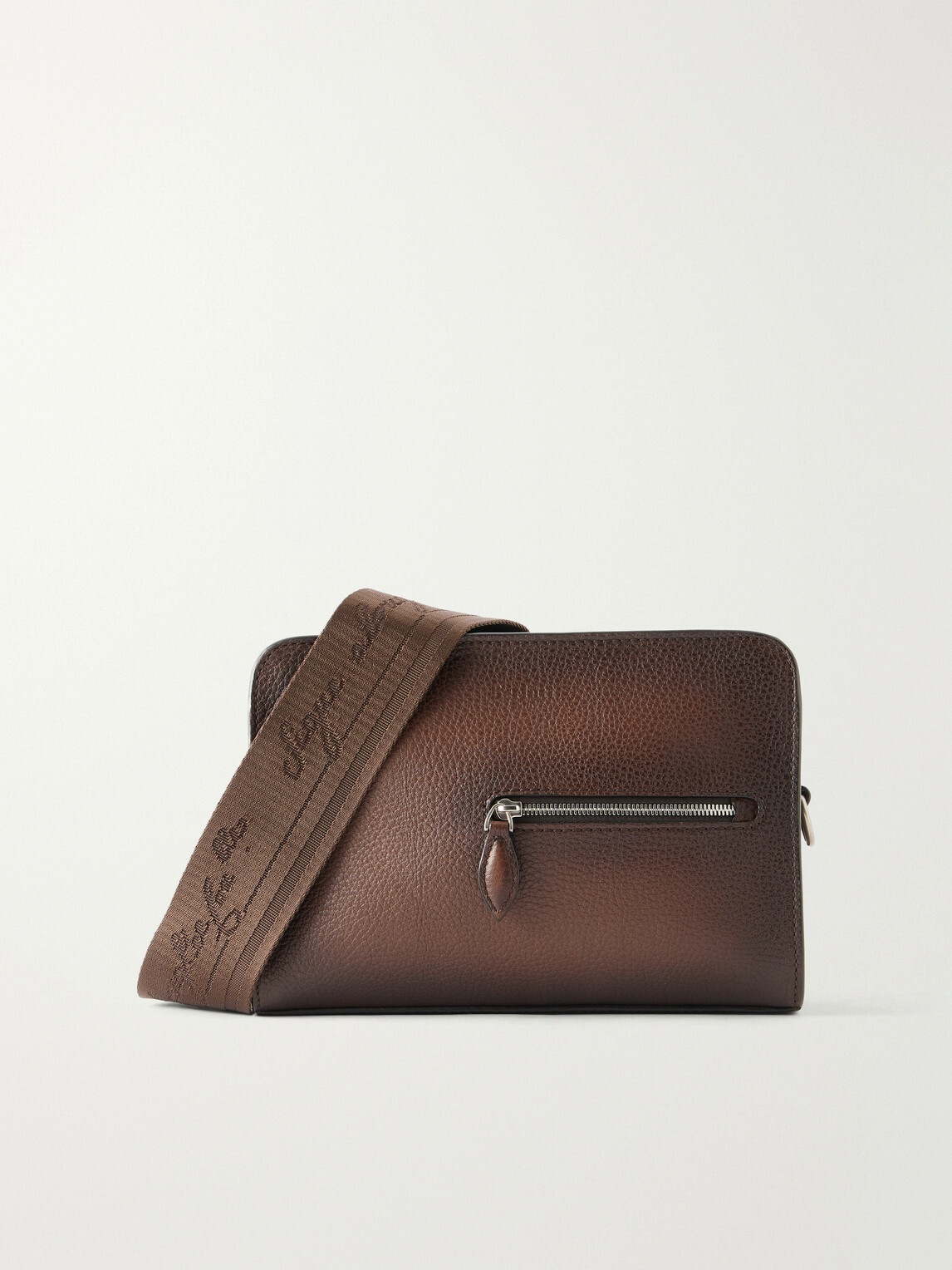 Berluti - Journalier XS Leather Messenger Bag