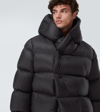 Rick Owens Hooded down coat