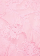 Loveshackfancy Rialto Ruffle-trimmed Lace Maxi Dress Rose