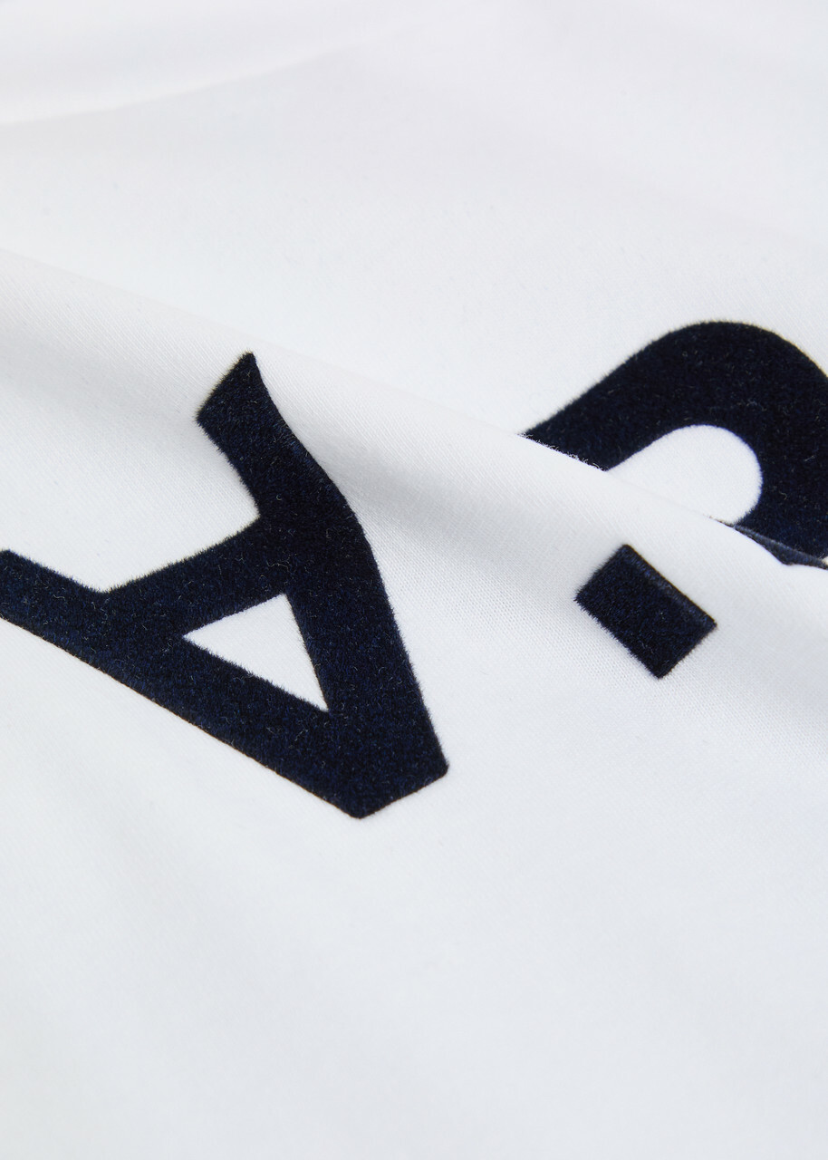 A.P.C. Standard Logo Cotton T-shirt White