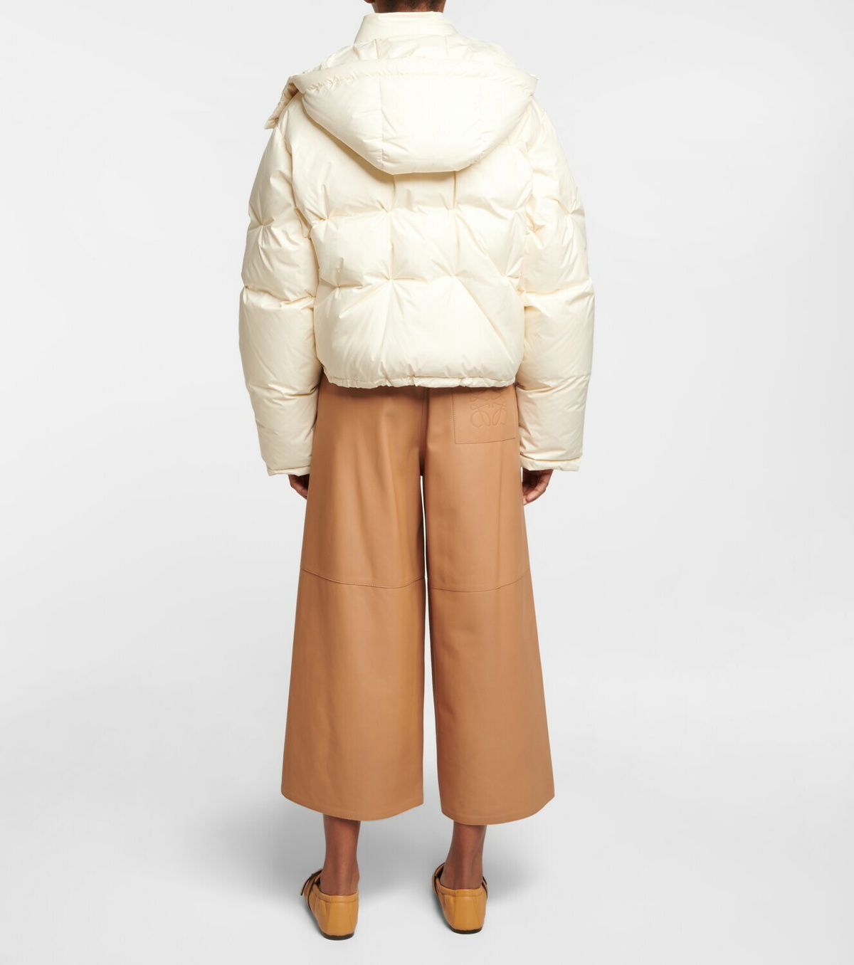 Loewe - Cropped puffer jacket Loewe