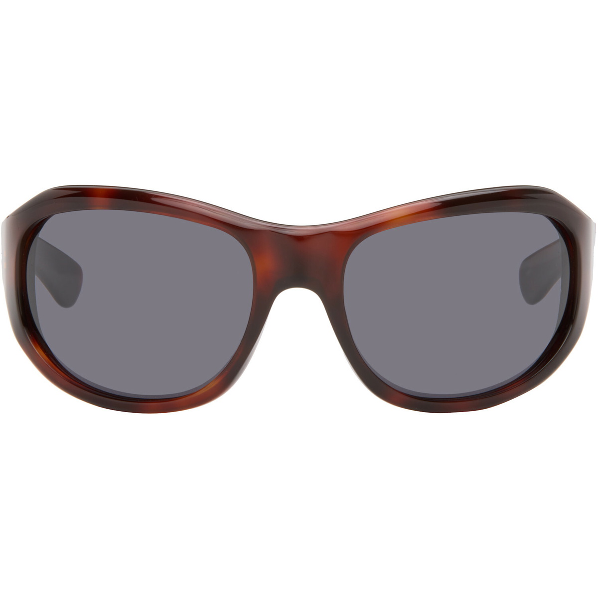THISTLES Brown 'The ATLAS' Sunglasses