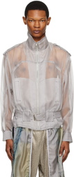 SC103 Gray Sheer Jacket